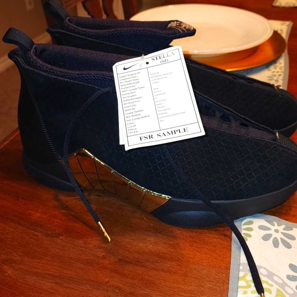 ***Rare Sample***Jordan 15 Retro Doernbecher Size 11.5